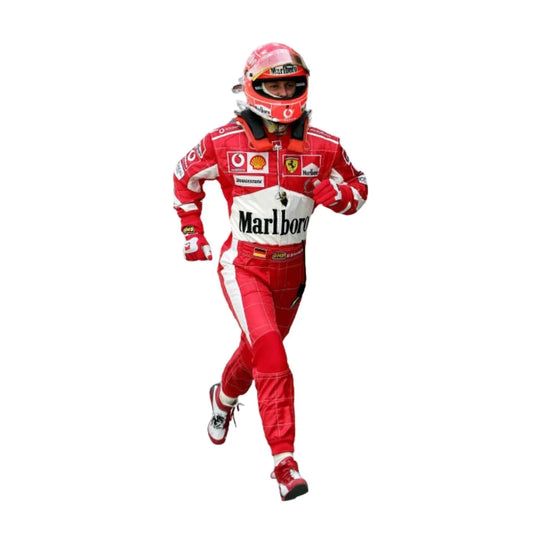 2005 Michael Schumacher World Champion F1 Racing Suit | Creative Racegear - Creative Racewears