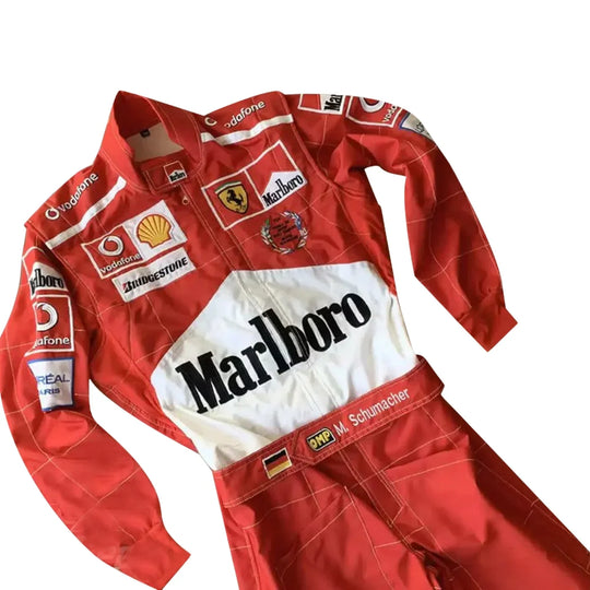 2005 Michael Schumacher World Champion F1 Racing Suit | Creative Racegear - Creative Racewears