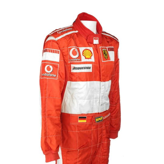 Michael Schumacher 2006 BAR CODE Ferrari F1 Replica Embroidery Race Suit - Creative Racewears
