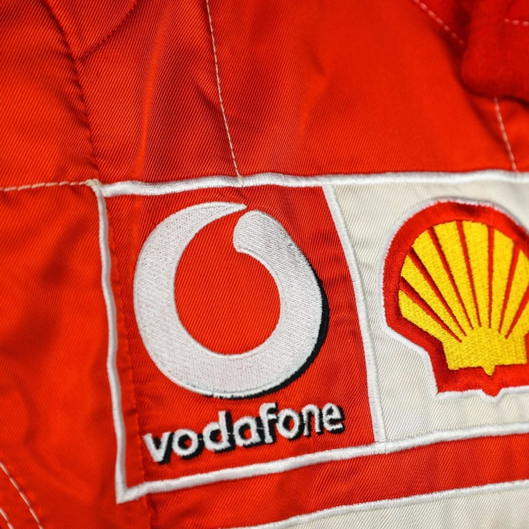 Michael Schumacher 2006 BAR CODE Ferrari F1 Replica Embroidery Race Suit - Creative Racewears