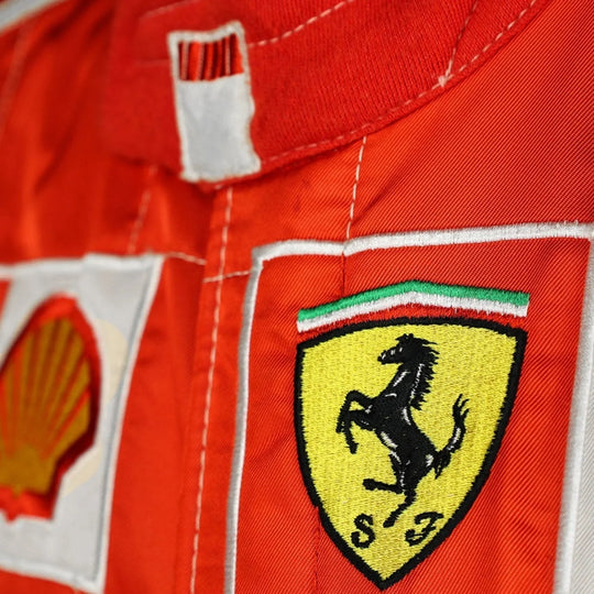 Michael Schumacher 2006 BAR CODE Ferrari F1 Replica Embroidery Race Suit - Creative Racewears