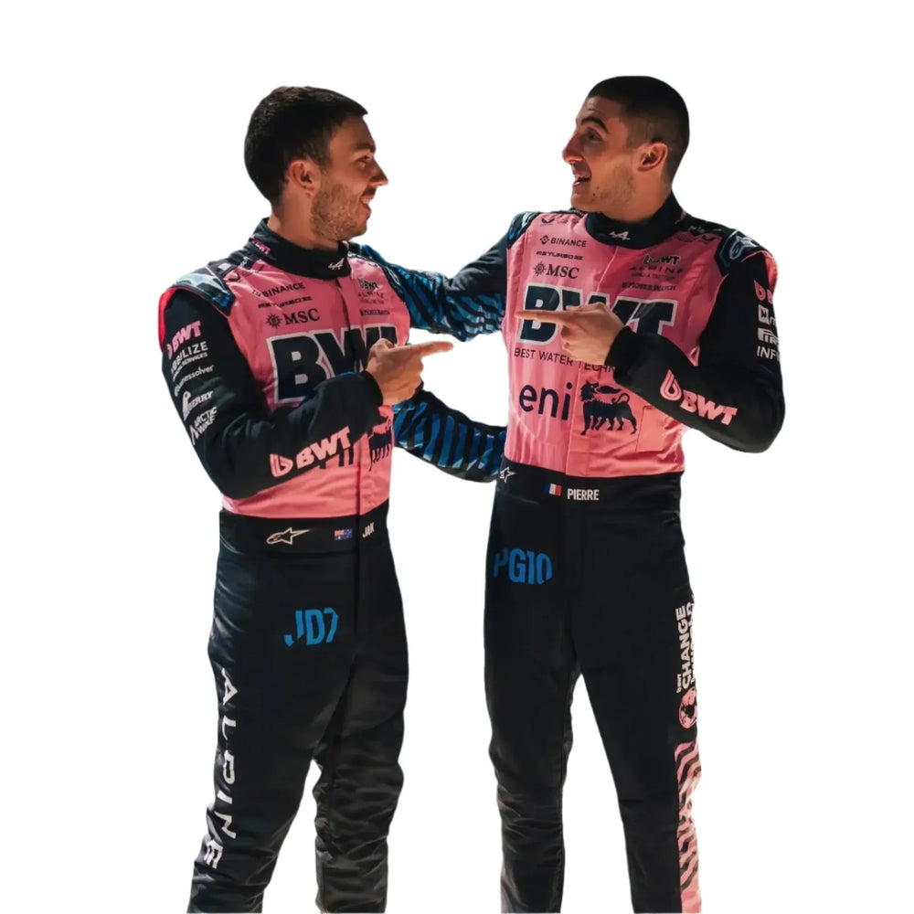 Pierre Gasly 2025 Alpine F1 Inspired Race Suit | Creative Racegear - Creative Racewears