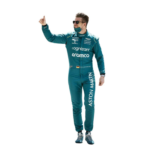2022 Nico Hulkenberg Aston Martin F1 Race Suit - Creative Racewears