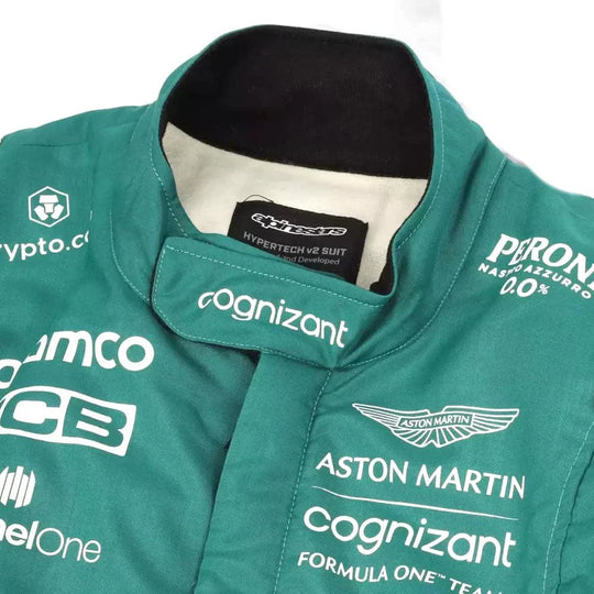2022 Nico Hulkenberg Aston Martin F1 Race Suit - Creative Racewears