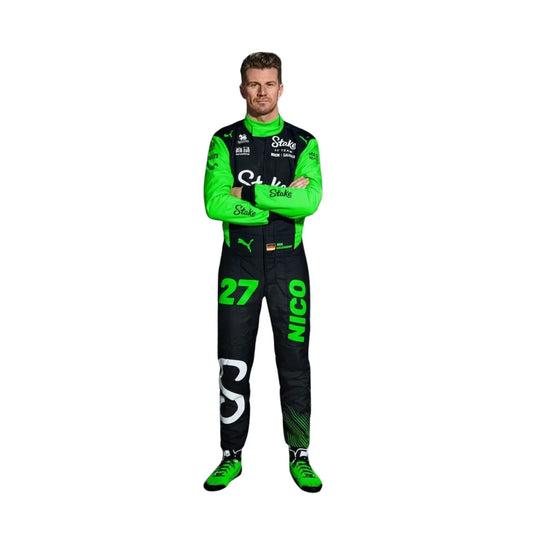 2025 Nico Hulkenberg Kick Sauber F1 Race Suit - Creative Racewears