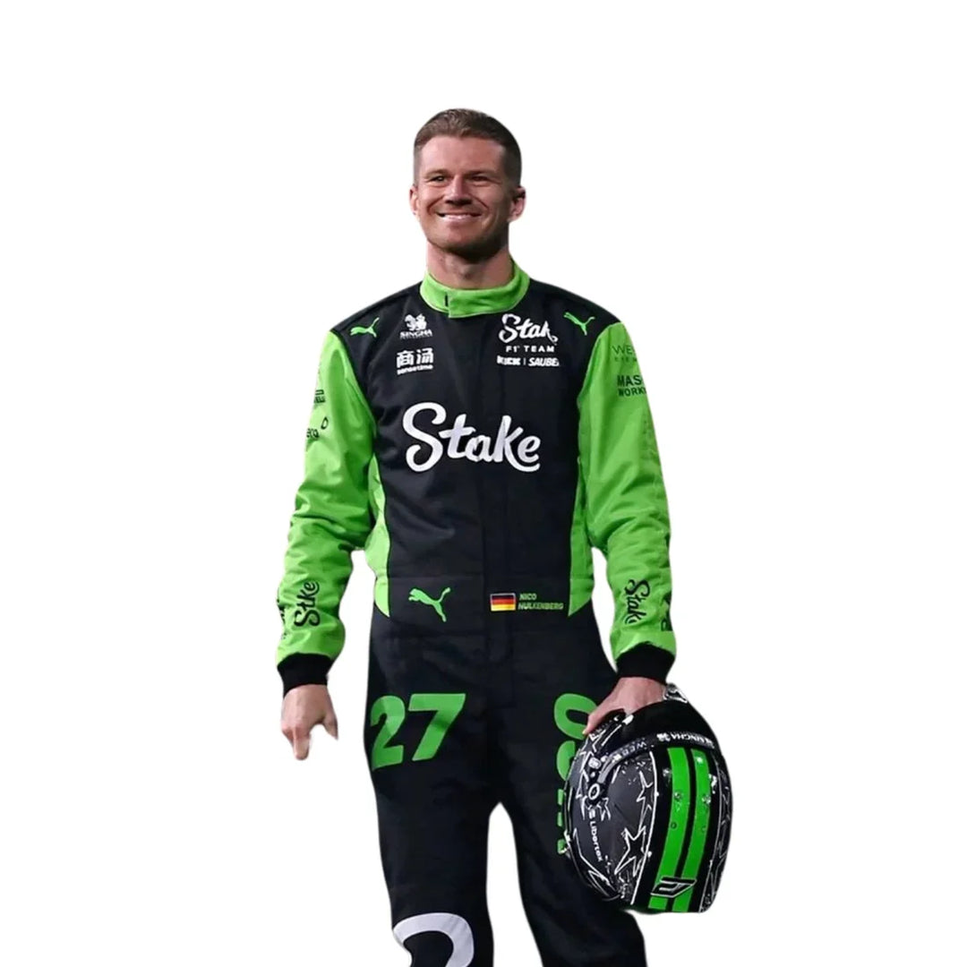 2025 Nico Hulkenberg Kick Sauber F1 Race Suit - Creative Racewears