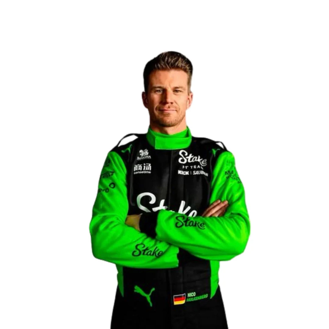 2025 Nico Hulkenberg Kick Sauber F1 Race Suit - Creative Racewears