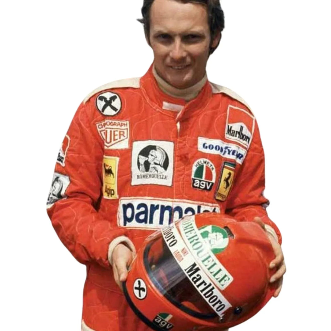 1976 Niki Lauda F1 Racing Suit | Creative Racegear - Creative Racewears