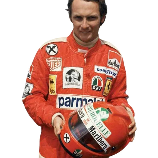 1976 Niki Lauda F1 Racing Suit | Creative Racegear - Creative Racewears