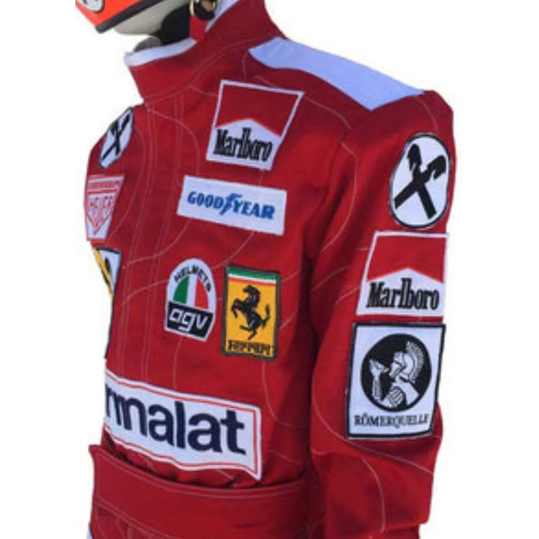 1976 Niki Lauda F1 Racing Suit | Creative Racegear - Creative Racewears