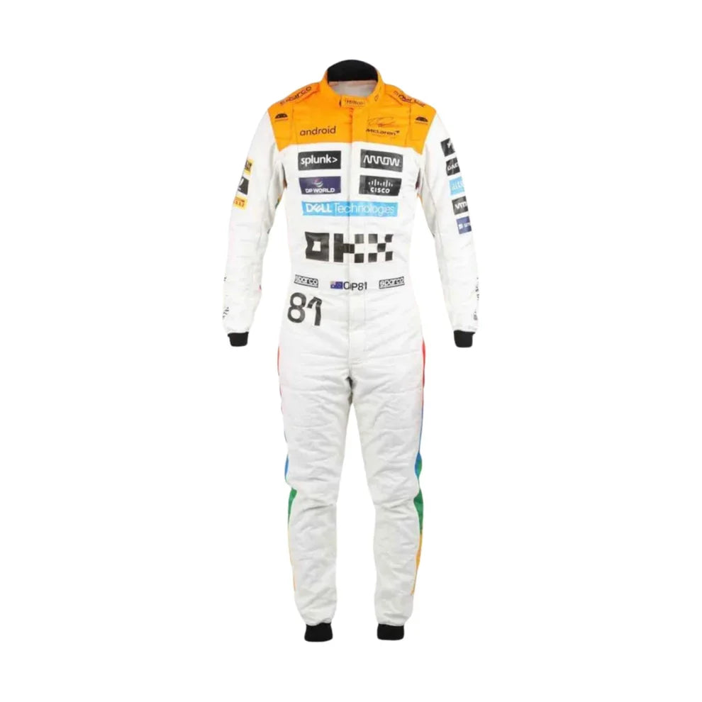 2023 Oscar Piastri Silverstone Race suit - Creative Racewears
