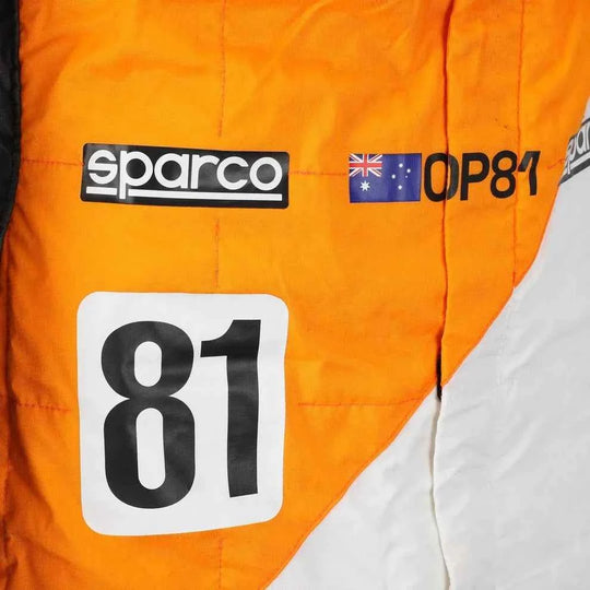 Oscar Piastri 2023 'Triple Crown' Spanish GP McLaren F1 Racing Suit | Creative Racegear