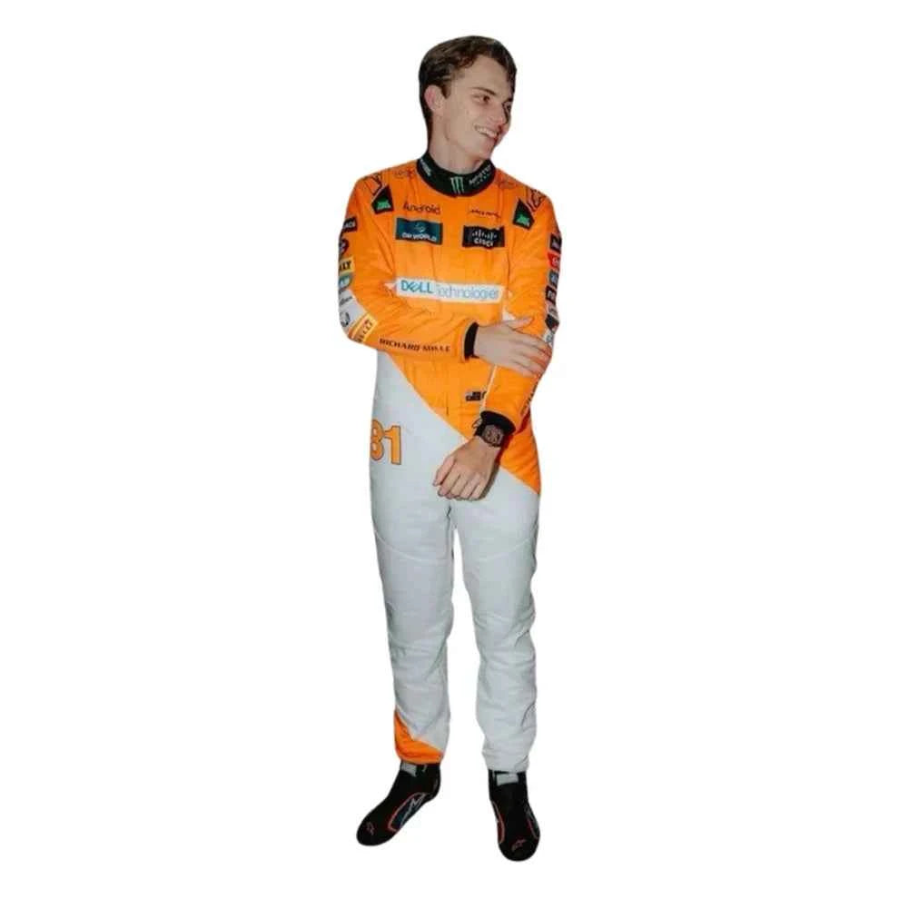 Oscar Piastri 2024 Singapore GP McLaren F1 Racing Suit | Creative Racegear
