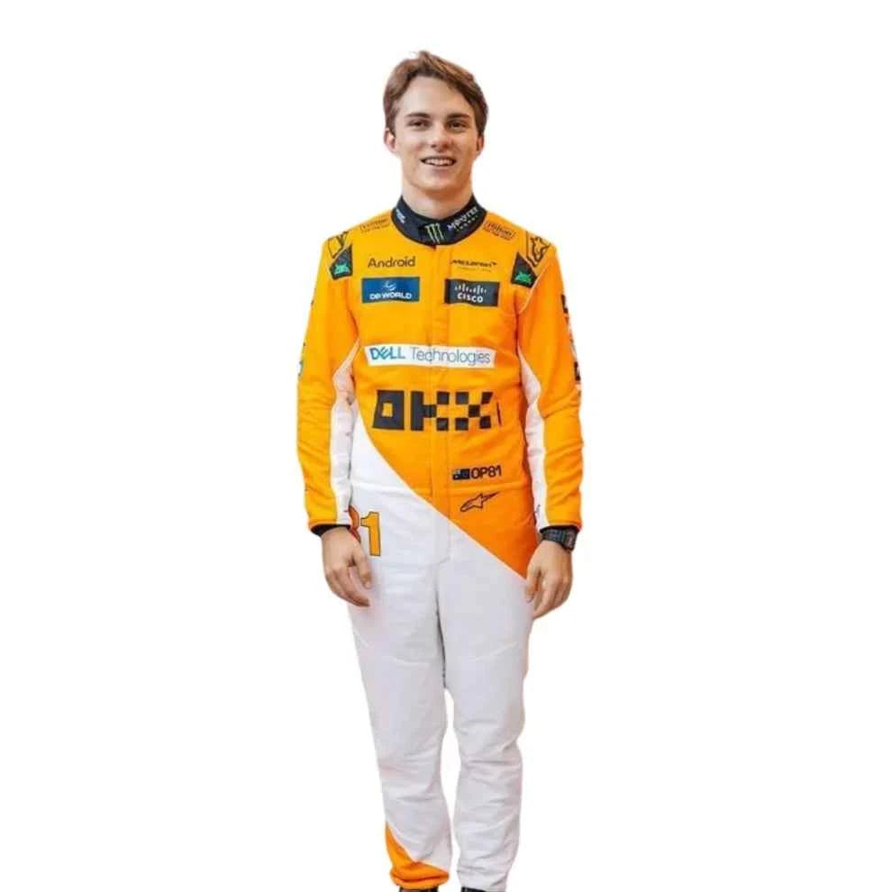 Oscar Piastri 2024 Singapore GP McLaren F1 Racing Suit | Creative Racegear