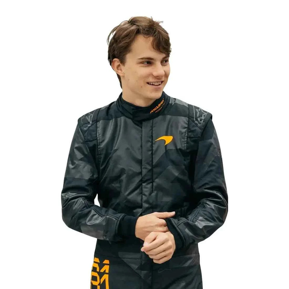 Oscar Piastri 2025 McLaren Livery Reveal F1 Racing Suit | Creative Racegear