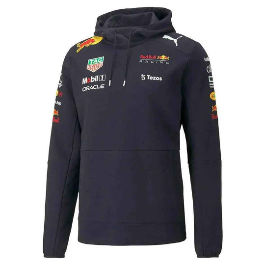 RED BULL RACING F1 2022 MEN'S TEAM HOODED SWEATSHIRT NAVY