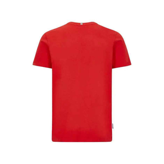 SCUDERIA FERRARI F1 MEN'S SMALL SHIELD T-SHIRT RED