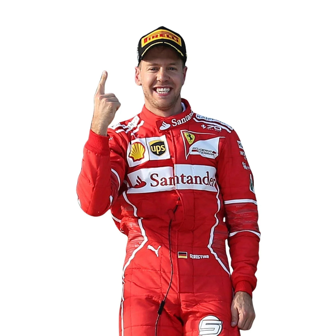 2017 Sebastian Vettel F1 Racing Suit | Creative Racegear - Creative Racewears