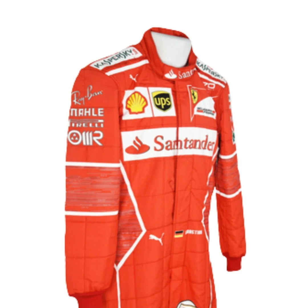 2017 Sebastian Vettel F1 Racing Suit | Creative Racegear - Creative Racewears