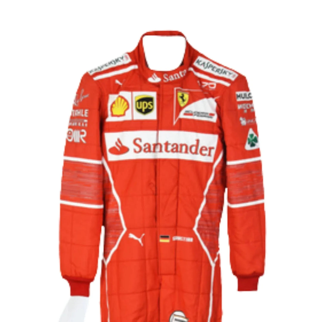 2017 Sebastian Vettel F1 Racing Suit | Creative Racegear - Creative Racewears