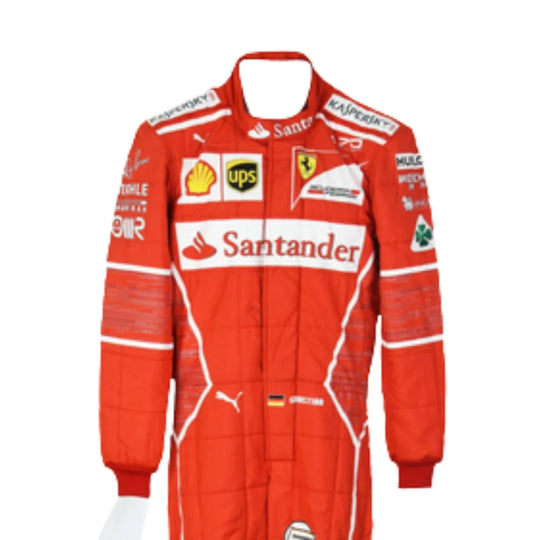 2017 Sebastian Vettel F1 Racing Suit | Creative Racegear - Creative Racewears