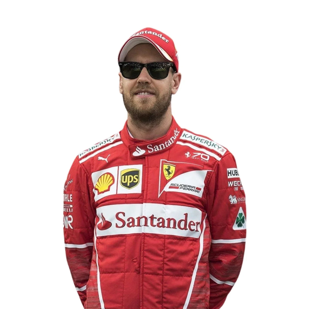 2017 Sebastian Vettel F1 Racing Suit | Creative Racegear - Creative Racewears
