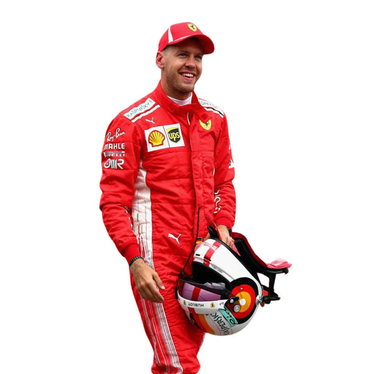 2018 Sebastian Vettel F1 Racing Suit | Creative Racegear - Creative Racewears