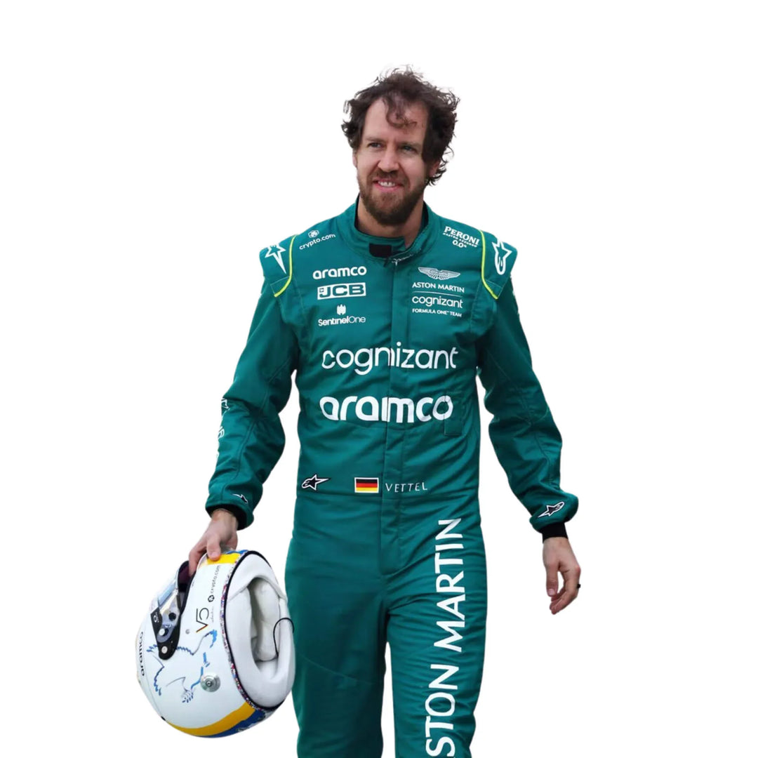 2022 Sebastian Vettel Aston Martin F1 Race - Creative Racewears