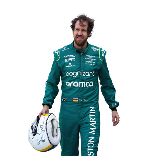 2022 Sebastian Vettel Aston Martin F1 Race - Creative Racewears