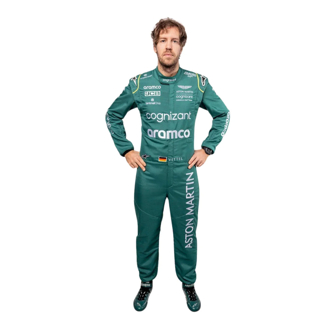 2022 Sebastian Vettel Aston Martin F1 Race - Creative Racewears