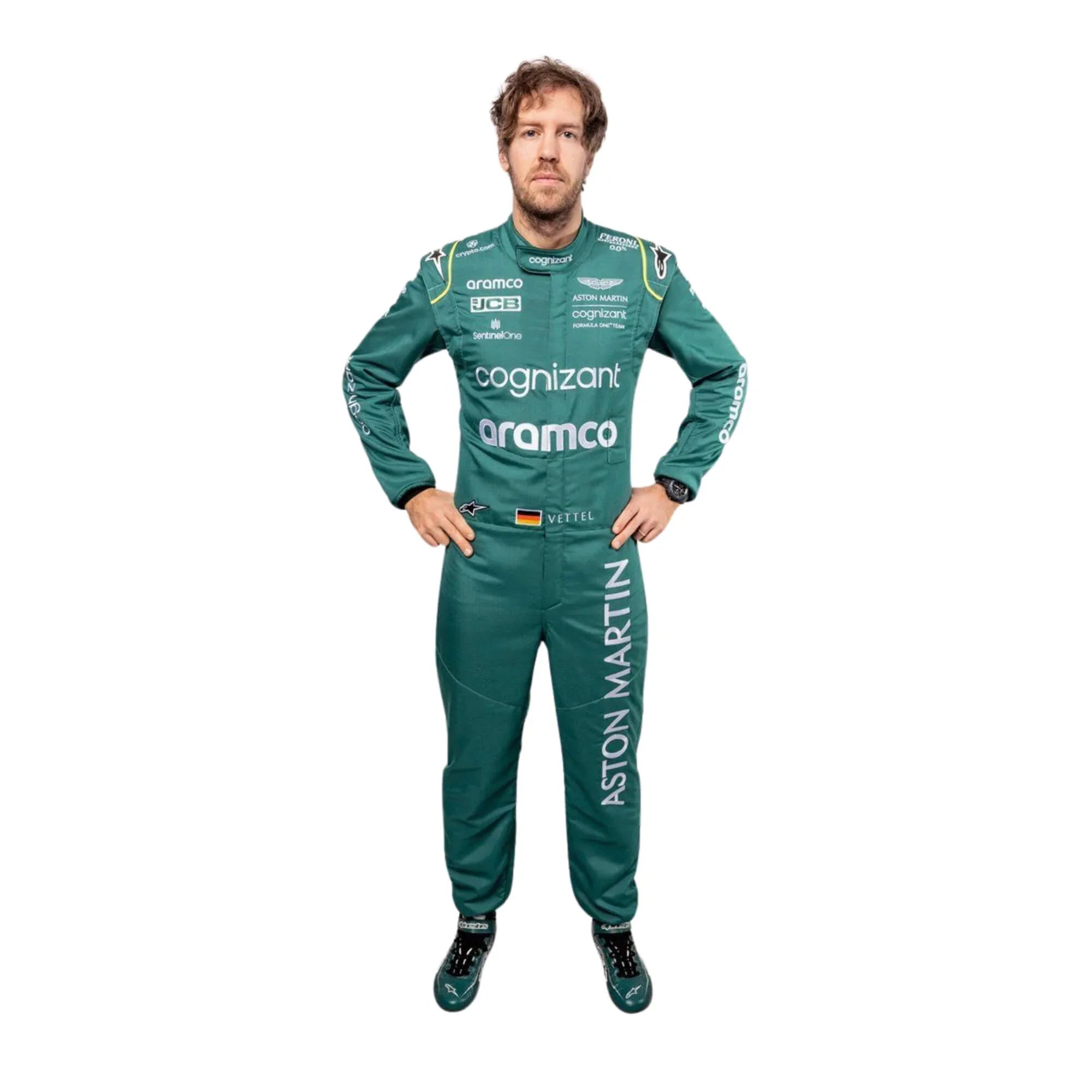 2022 Sebastian Vettel Aston Martin F1 Race - Creative Racewears