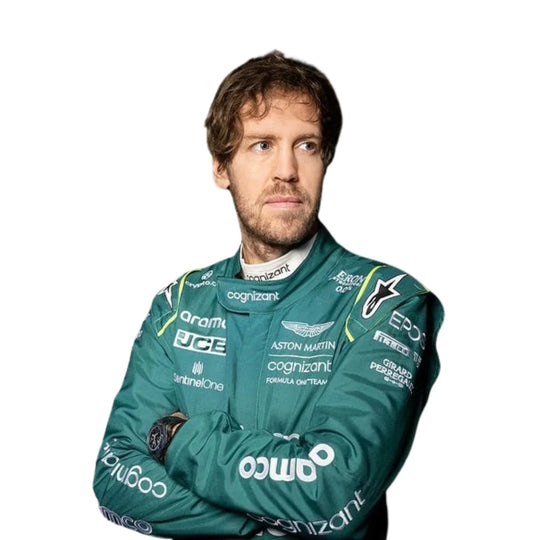 2022 Sebastian Vettel Aston Martin F1 Race - Creative Racewears