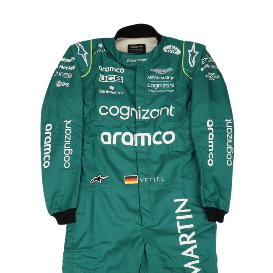 2022 Sebastian Vettel Aston Martin F1 Race - Creative Racewears