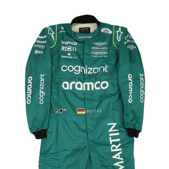 2022 Sebastian Vettel Aston Martin F1 Race - Creative Racewears