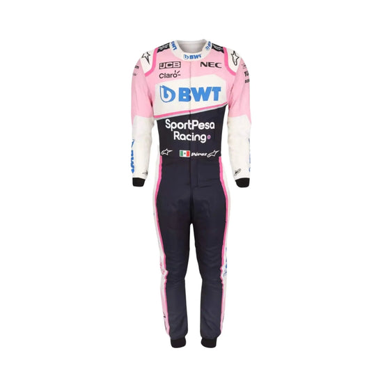 2019 Sergio Perez BWT Racing Point F1 Racing Suit - Creative Racewears