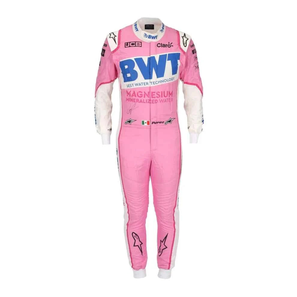 Sergio Perez 2020 BWT Racing Point F1 Racing Suit