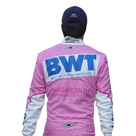 Sergio Perez 2020 BWT Racing Point F1 Racing Suit