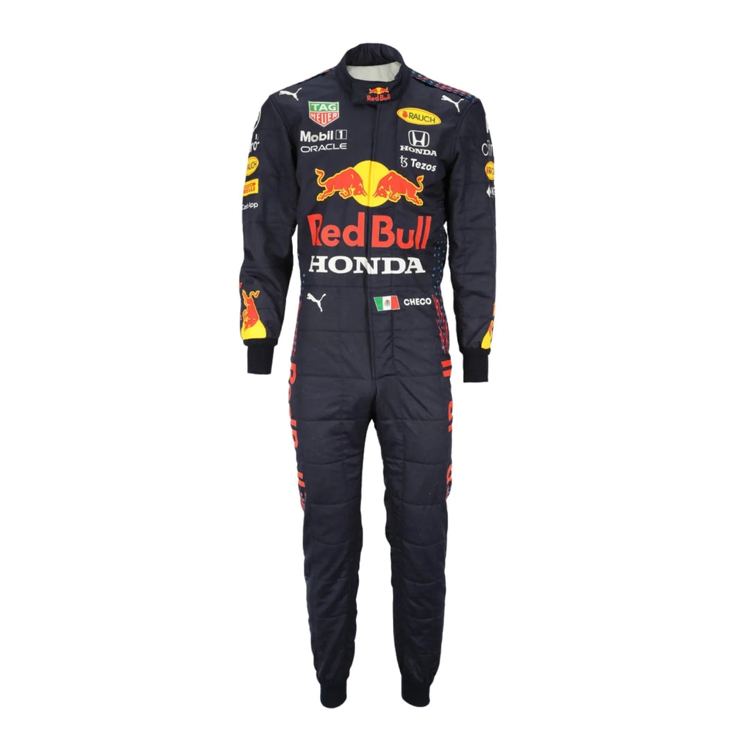 2021 Sergio Perez F1 Racing Suit Team Red Bull | Creative Racegear - Creative Racewears