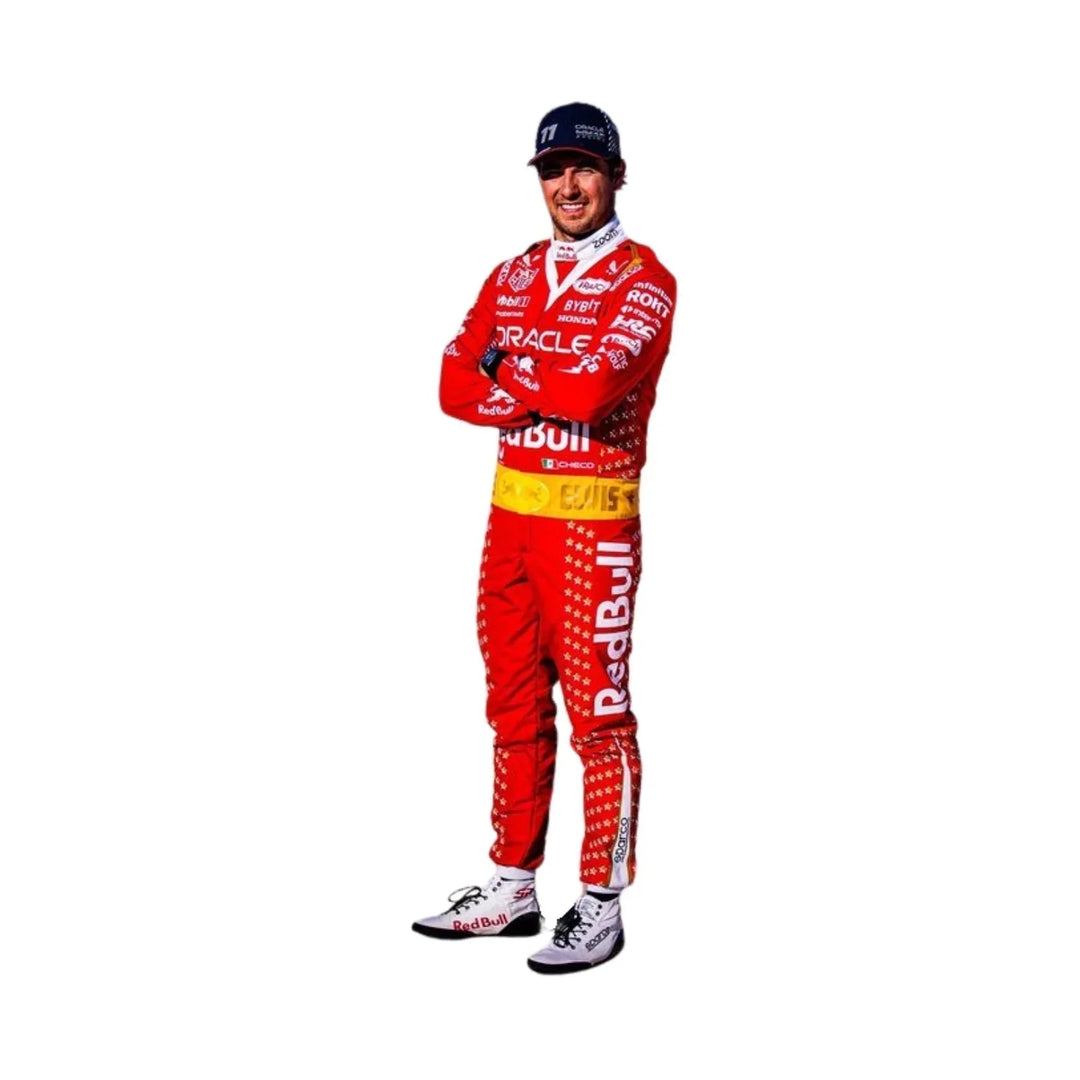 2023 Sergio Perez Las Vegas Grand Prix F1 Racing Suit | Creative Racegear - Creative Racewears