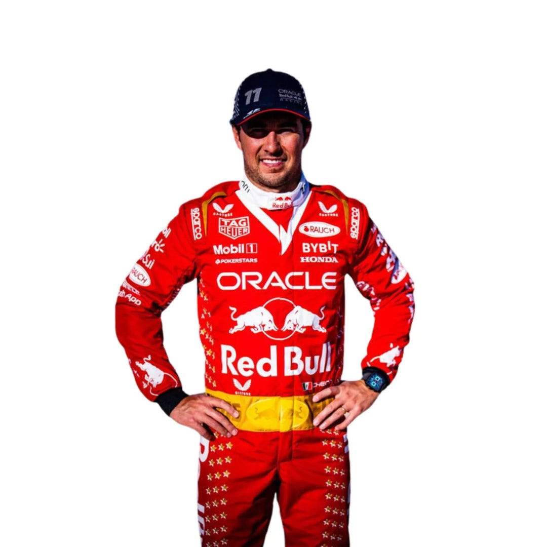 2023 Sergio Perez Las Vegas Grand Prix F1 Racing Suit | Creative Racegear - Creative Racewears