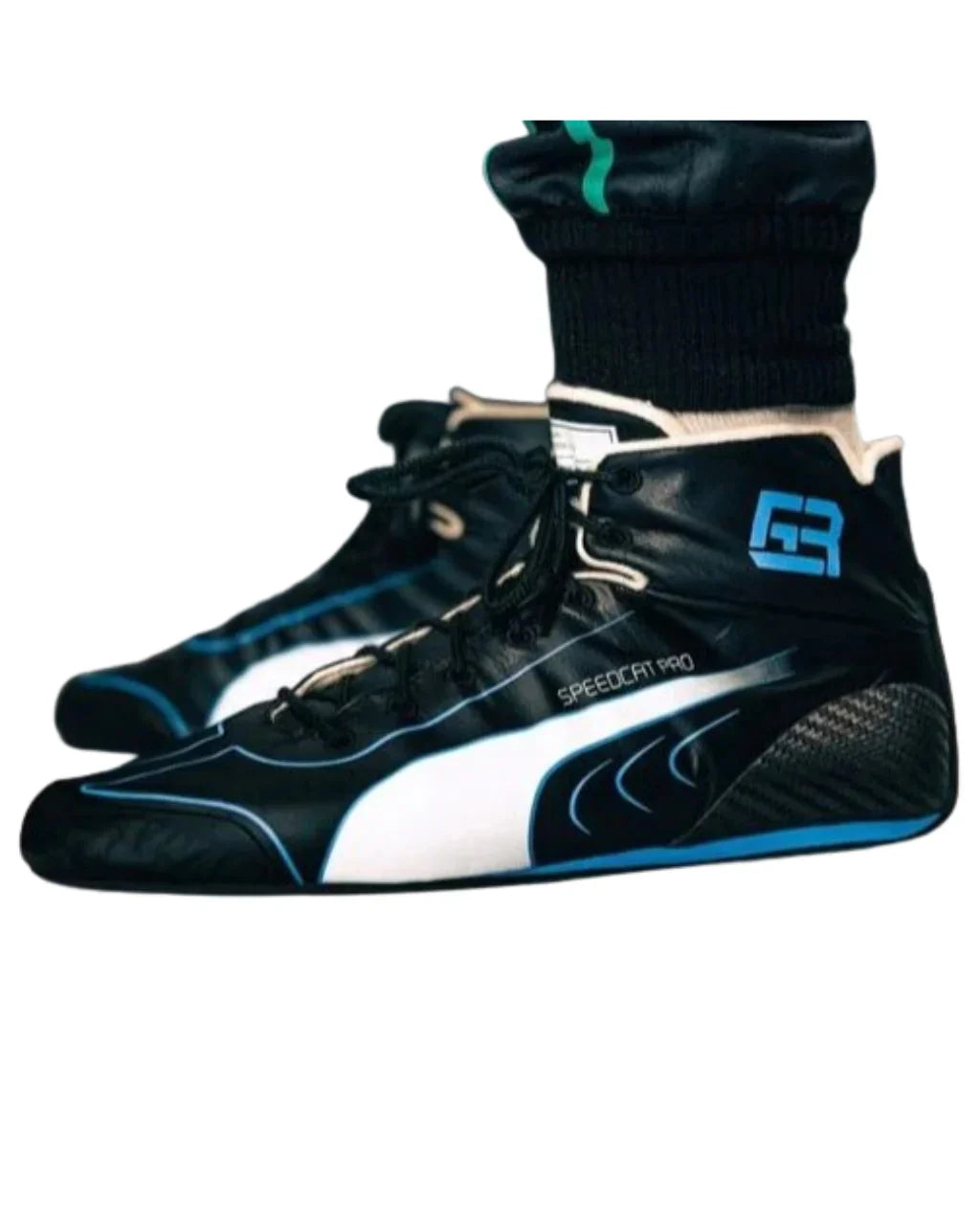 2022 George Russell Mercedes F1 Race Shoes - Creative Racewears