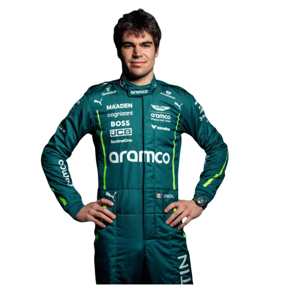 Lance Stroll 2025 Aston Martin F1 Inspired Race Suit | Creative Racegear - Creative Racewears