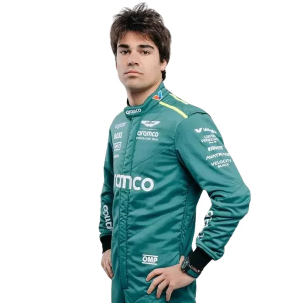 2024 Lance Stroll Aston Martin F1 Race Suit - Creative Racewears