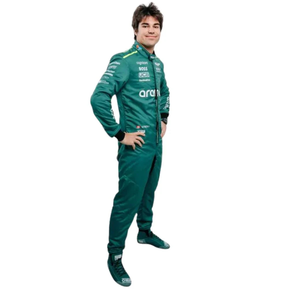 2024 Lance Stroll Aston Martin F1 Race Suit - Creative Racewears