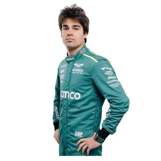 2024 Lance Stroll Aston Martin F1 Race Suit - Creative Racewears