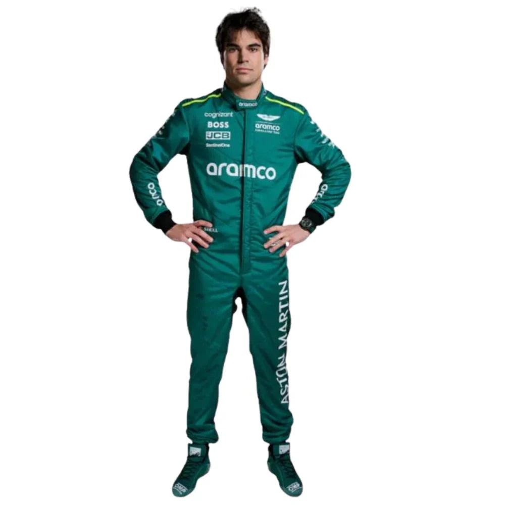 2024 Lance Stroll Aston Martin F1 Race Suit - Creative Racewears