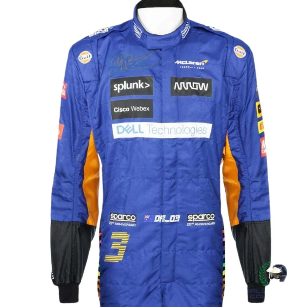 Daniel Ricciardo 2021 Mclaren F1 Race Suit - Creative Racewears