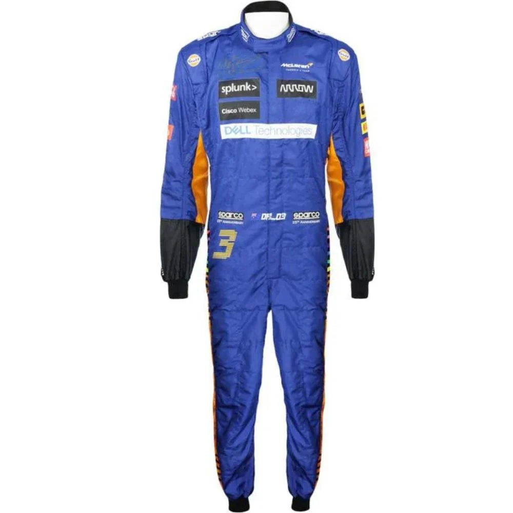 Daniel Ricciardo 2021 Mclaren F1 Race Suit - Creative Racewears