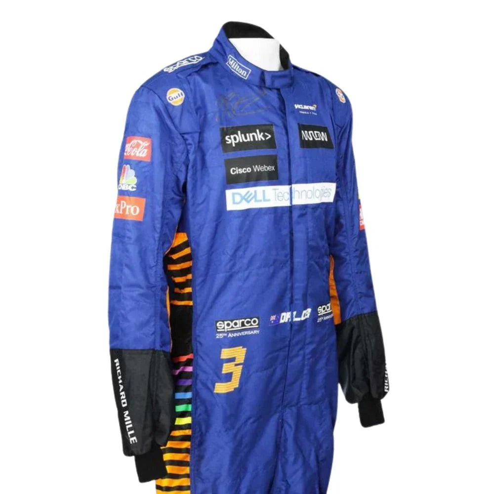 Daniel Ricciardo 2021 Mclaren F1 Race Suit - Creative Racewears