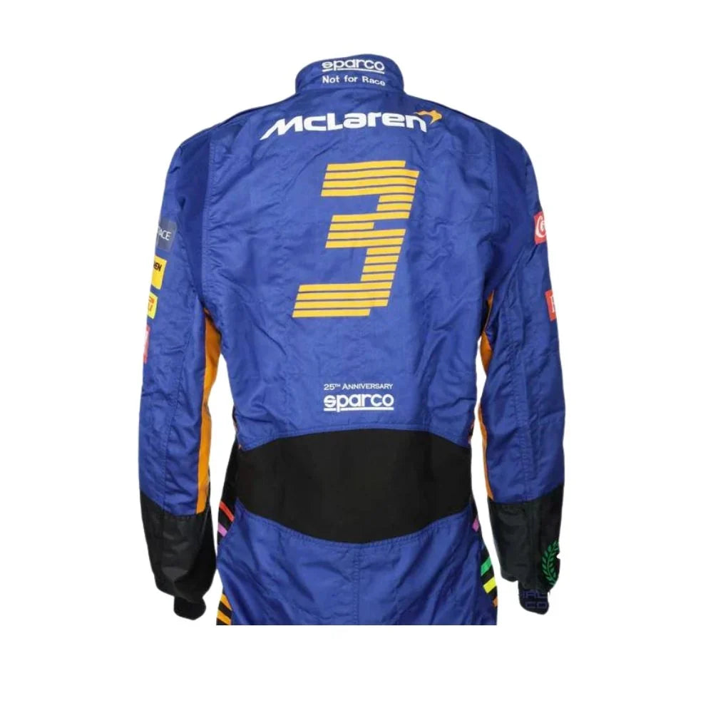 Daniel Ricciardo 2021 Mclaren F1 Race Suit - Creative Racewears
